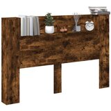  Vzglavje Dimljeni oreh 160 x 16,5 x 103,5 cm Konstruiran les, (5000109233) | Shoptok.si