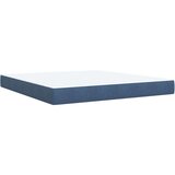  Krevet s oprugama i madracem plavi 180x200 cm baršunasti | shoptok.hr