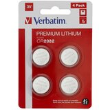 Verbatim paket od 4 komada litijevih baterija - CR2032 | shoptok.hr