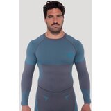 GymBeam OG1 Seamless Longsleeve Grey/Blue XL | Eponuda.com