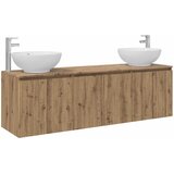 Set ormarića za kupaonicu 3 kom. Hrast artisan | shoptok.hr