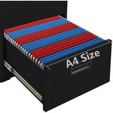 Ormarić za spise crni 46 x 62 x 102,5 cm čelični | shoptok.hr