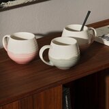 Maxwell williams Lonček mug Tint Snug Illusion Rose 400ml / rdeč / porcelan, (5000199460) | Shoptok.si