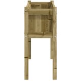  Vrtne sadilice s nogama 110x31x70 cm od impregnirane borovine | Eponuda.com