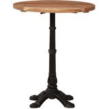 Bistro stolić Ø 60 x 76 cm od masivnog bagremovog drva | shoptok.hr