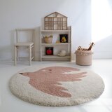 Nattiot Krem dječji tepih ø120 cm Bohemian Bird Creme – | shoptok.hr