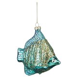  ukrasi za božićno drvce (riba, plava, staklo, 1 kom., 11 x 12 x 11 cm) | shoptok.hr