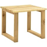  Ležaljka sa stolićem i jastukom od impregnirane borovine | shoptok.hr