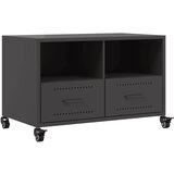 Maison Chic TV omarica - TV enota - Televizijska omarica črna 68x39x43,5 cm jeklo, (21699944) Cene