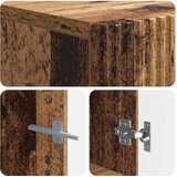  LED TV kabinet Staro drvo Konstruirano drvo | shoptok.hr