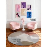 Ted Baker Bež ručno rađen vunen okrugao tepih ø 160 cm Hackney Clarissa – | shoptok.hr