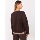 RELEVANCE Blouse-RV-BZ-A907.08P-dark brown Cene