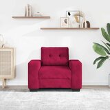 SOFA fotelja vino crvena 100x78x80 cm baršun | shoptok.hr