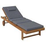 Ambia Garden VRTNI LEŽALNIK barve akacije, temno siva | Shoptok.si
