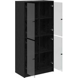  Highboard Crni hrast 68 x 37 x 142 cm Konstruirano drvo | shoptok.hr