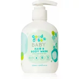 Good Bubble Baby Hair & Body Wash emulzija za umivanje in šampon za otroke od rojstva Cucumber & Aloe vera 250 ml