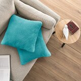 DecoKing Ukrasna jastučnica Henry 45x45 cm, tirkizna | shoptok.hr