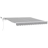 Tenda na automatsko uvlačenje LED antracit i bijela 300x250 cm | shoptok.hr
