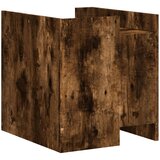  Noćni ormarić dimljena boja hrasta 45x50x50cm konstruirano drvo | shoptok.hr