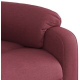  Naslonjač od tkanine crvena boja vina | shoptok.hr
