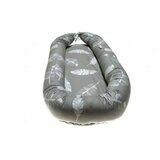 SuperMami Baby gnijezdo, sivo s perjem | shoptok.hr