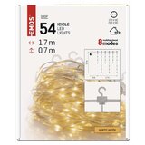  LED božična drop veriga – ledene sveče, 1,7 m, zunanja in notranja, topla bela, programi | Shoptok.si