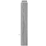 Ormarić za uzglavlje LED sivom sonomom 100x16 5x103 5 cm | shoptok.hr