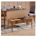 Hanah home trpezarijski set vina walnut soho grey Cene