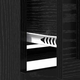  Komode 2 pcs Crni hrast 70 x 35,5 x 67,5 cm Konstruirano drvo | shoptok.hr