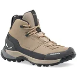 Pohodništvo Puez Leather Mid Powertex Bež