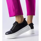 Gemre Black platform sneakers Pascaline | Shoptok.si