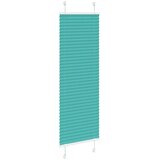  Plisirana zavjesa petrolej zelena 45x150 cm Širina tkanine 44,4 cm Poliester | shoptok.hr