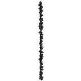 vidaXL Garland od božićnih kuglica Crna 186 cm Polistiren | shoptok.hr