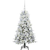 vidaXL Umjetno božićno drvce s nogom s stalakom Zelena 120 cm PE i PVC | shoptok.hr