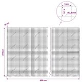  Gabion s žicom debljine 3 5 mm i mrežom 5x5 cm 800x10x200 cm - 10 cm 200 cm 800 x 230 cm | shoptok.hr