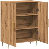 vidaXL Komoda artisan hrast 69,5x34x90 cm inženirski les | Shoptok.si