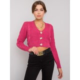RUE PARIS Sweater-LC-SW-A4.40X-Dark Pink | Shoptok.si