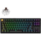 KEYCHRON J4 QMK / Wireless Mechanical Keyboard / RGB / Hot-Swap / Brown / Black / KJ4-H3, (5000115993) | Shoptok.si
