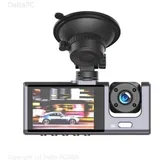 camera car XJ03 front rear recorder FullHD black