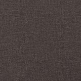 vidaXL Box spring krevet Tamno smeđa 120 x 190 cm tkanina | shoptok.hr
