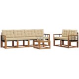  Set vanjskih sofa 7 kom. Prirodna i bež | shoptok.hr