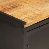 vidaXL Kupaonski ormarić za umivaonik 55x35x60 cm željezo i drvo manga | shoptok.hr