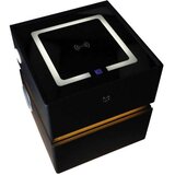  KX2634_1 pametni viseči nočni omarica – odtis prsta, brezžično polnjenje, Bluetooth, LED, črna | Shoptok.si