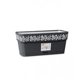 STEFANPLAST Saksija 30x13x12cm Gaia 88703 tamno siva | Eponuda.ba