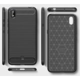 Silikonski ovitek za lg K20 LMX120 - mat carbon črn | Shoptok.si