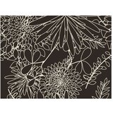  Tapeta - Black and white floral background 400x309 | shoptok.hr