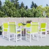 Jastuci za vrtne stolice 6 kom svjetlozeleni 100x50x3cm tkanina | shoptok.hr