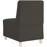  Modularna sofa bez naslona za ruke tamno siva 55 cm kovrčava tkanina imitacija vune | Eponuda.ba