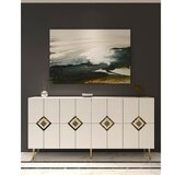 Hanah home komoda robber KB150 white gold