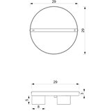  plafonsko svetlo dixie 3xGX53/11W/230V plavo | Eponuda.com